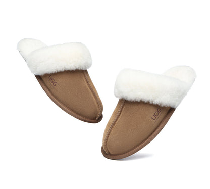 Ugg Australian Shepherd Soft Sole Slippers Unisex Rosa-Slippers-PEROZ Accessories