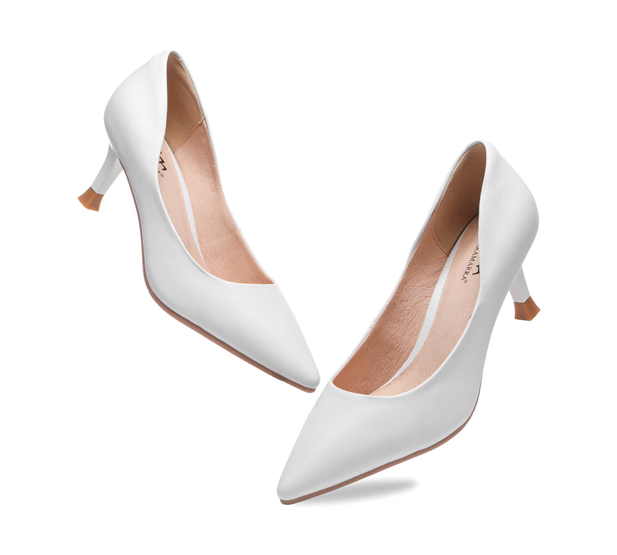 TARRAMARRA Low Heel Women Leather Shoes Lilia-Heels-PEROZ Accessories