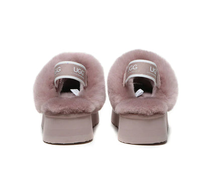 Australian Shepherd UGG Muffin Platform Slipper-Slippers-PEROZ Accessories