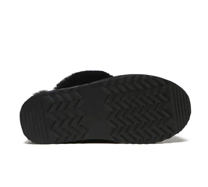 Australian Shepherd UGG Muffin Platform Slipper-Slippers-PEROZ Accessories