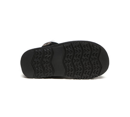 Australian Shepherd Ugg Boots Nolan Kids Mini Button-Kid Boots-PEROZ Accessories