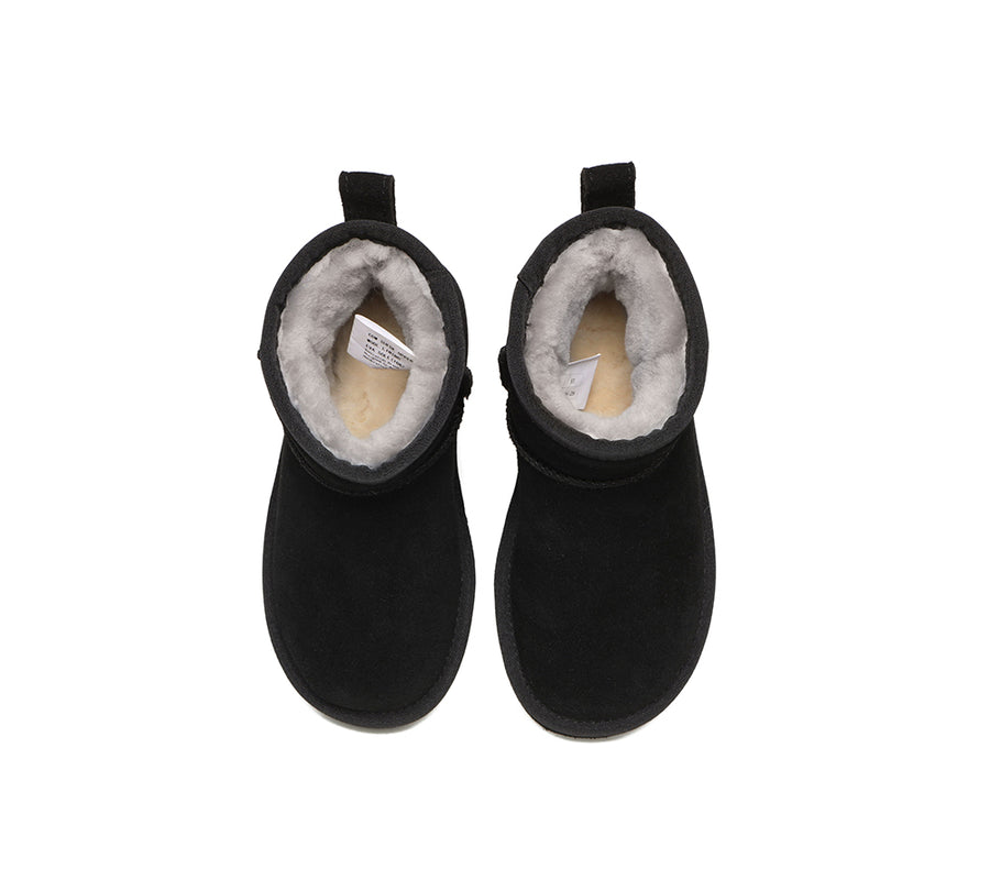 Australian Shepherd Ugg Boots Noel Kids Mini-Kid Boots-PEROZ Accessories