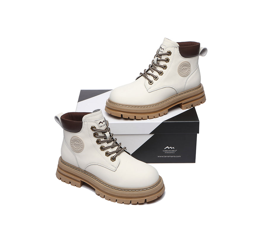 TARRAMARRA Chunky Boots Lace Up Women Stephanie-Boots-PEROZ Accessories