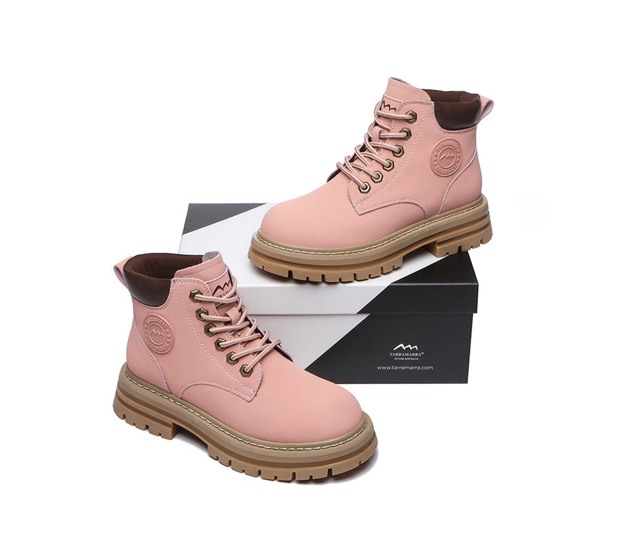 TARRAMARRA Chunky Boots Lace Up Women Stephanie-Boots-PEROZ Accessories