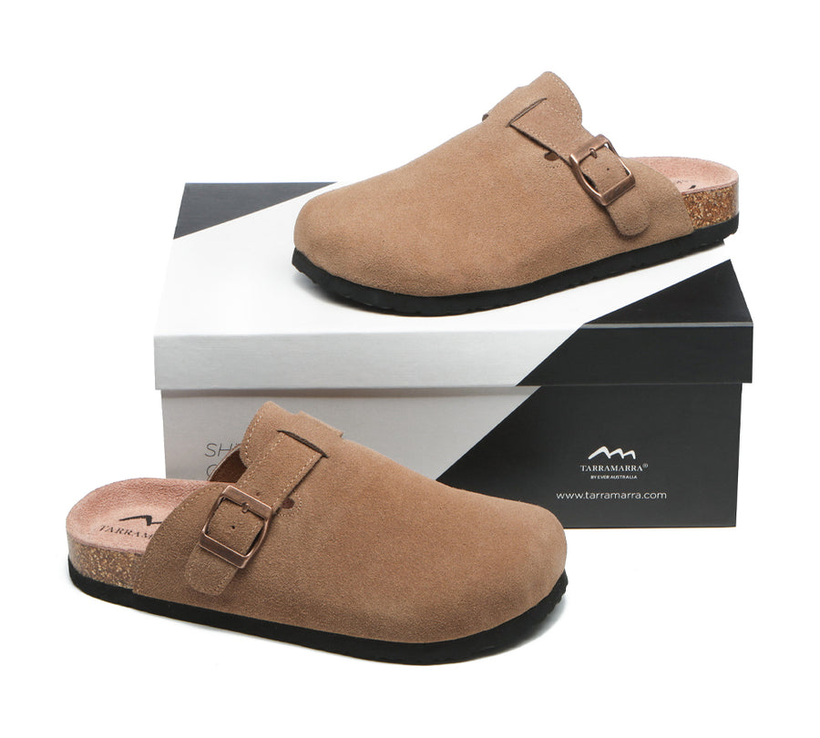 TARRAMARRA Slip-on Flat Sandals with Adjustable Buckled Straps Unisex Mason-Sandals-PEROZ Accessories
