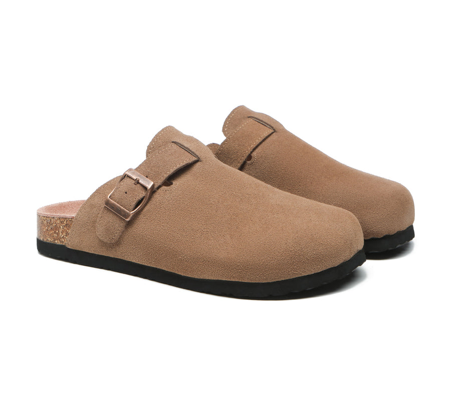 TARRAMARRA Slip-on Flat Sandals with Adjustable Buckled Straps Unisex Mason-Sandals-PEROZ Accessories
