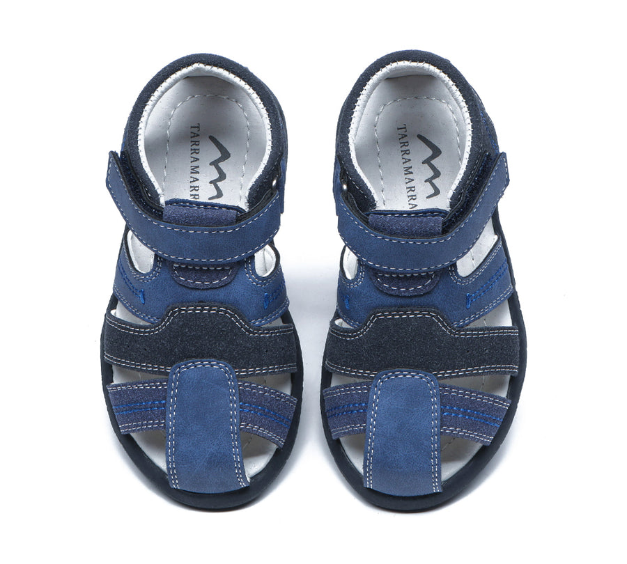 TARRAMARRA Kids Hook and Loop Roma Easy Walk Sandals-Sandals-PEROZ Accessories