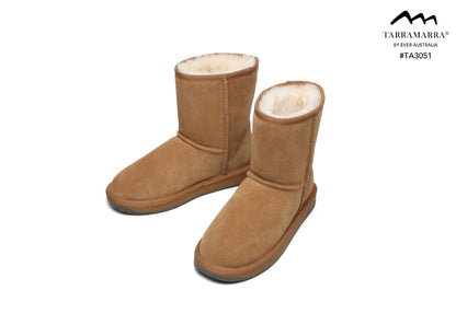 TARRAMARRA Premium Australian Sheepskin Wool Boots Unisex Short Classic Plus-Boots-PEROZ Accessories