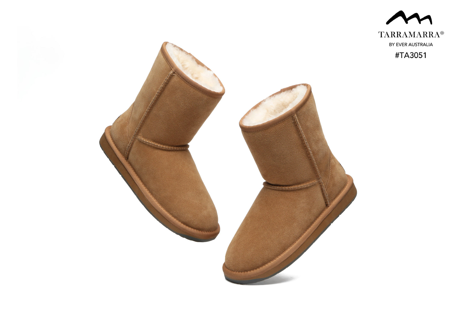 TARRAMARRA Premium Australian Sheepskin Wool Boots Unisex Short Classic Plus-Boots-PEROZ Accessories