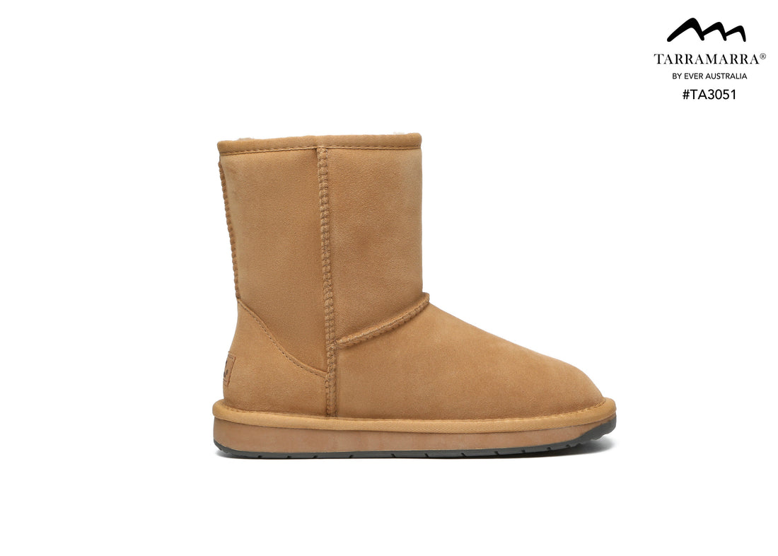 TARRAMARRA UGG Sheepskin Short Classic Sheepskin Boots Water Resistant-Boots-PEROZ Accessories