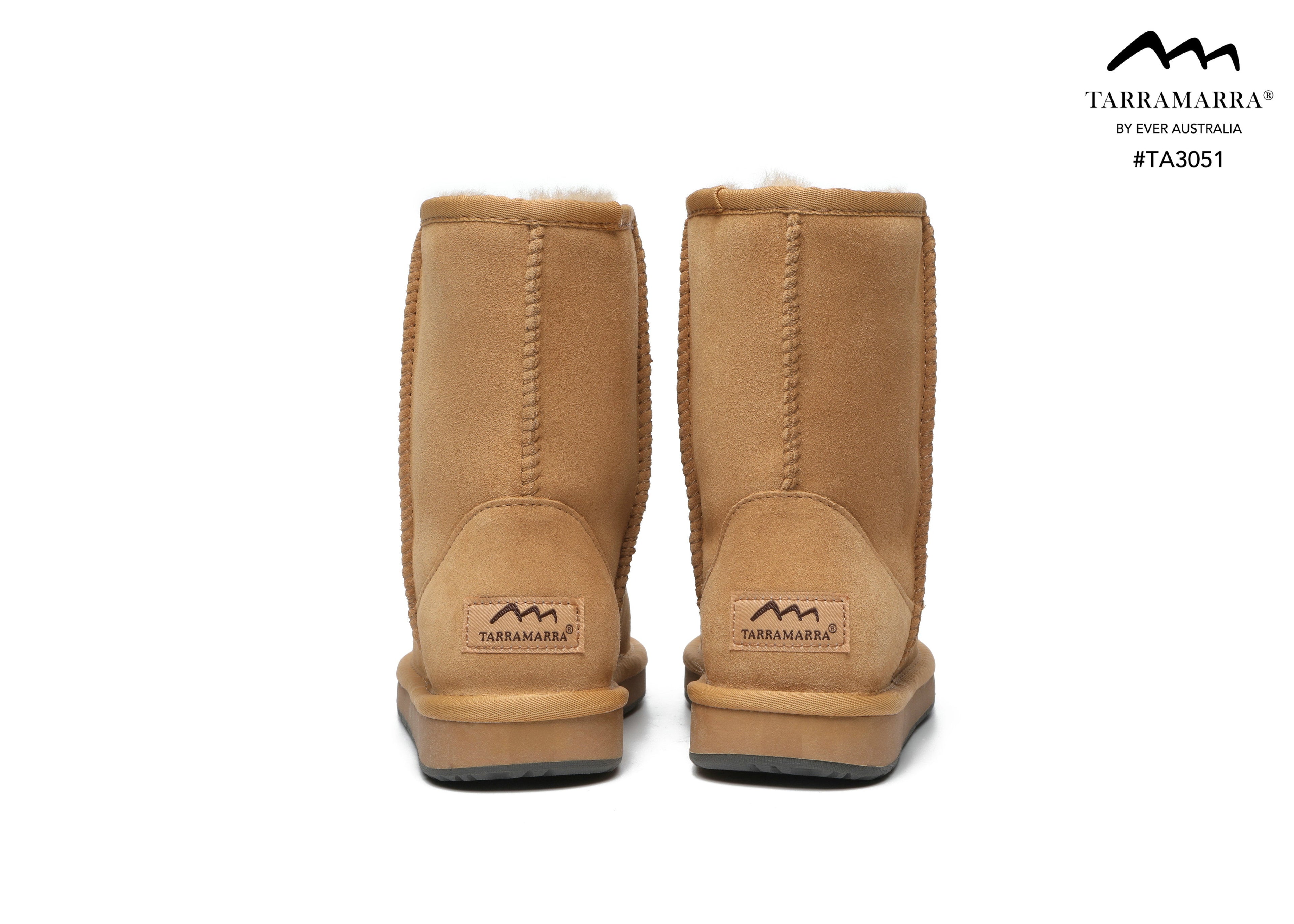 TARRAMARRA Premium Australian Sheepskin Wool Boots Unisex Short Classic Plus-Boots-PEROZ Accessories