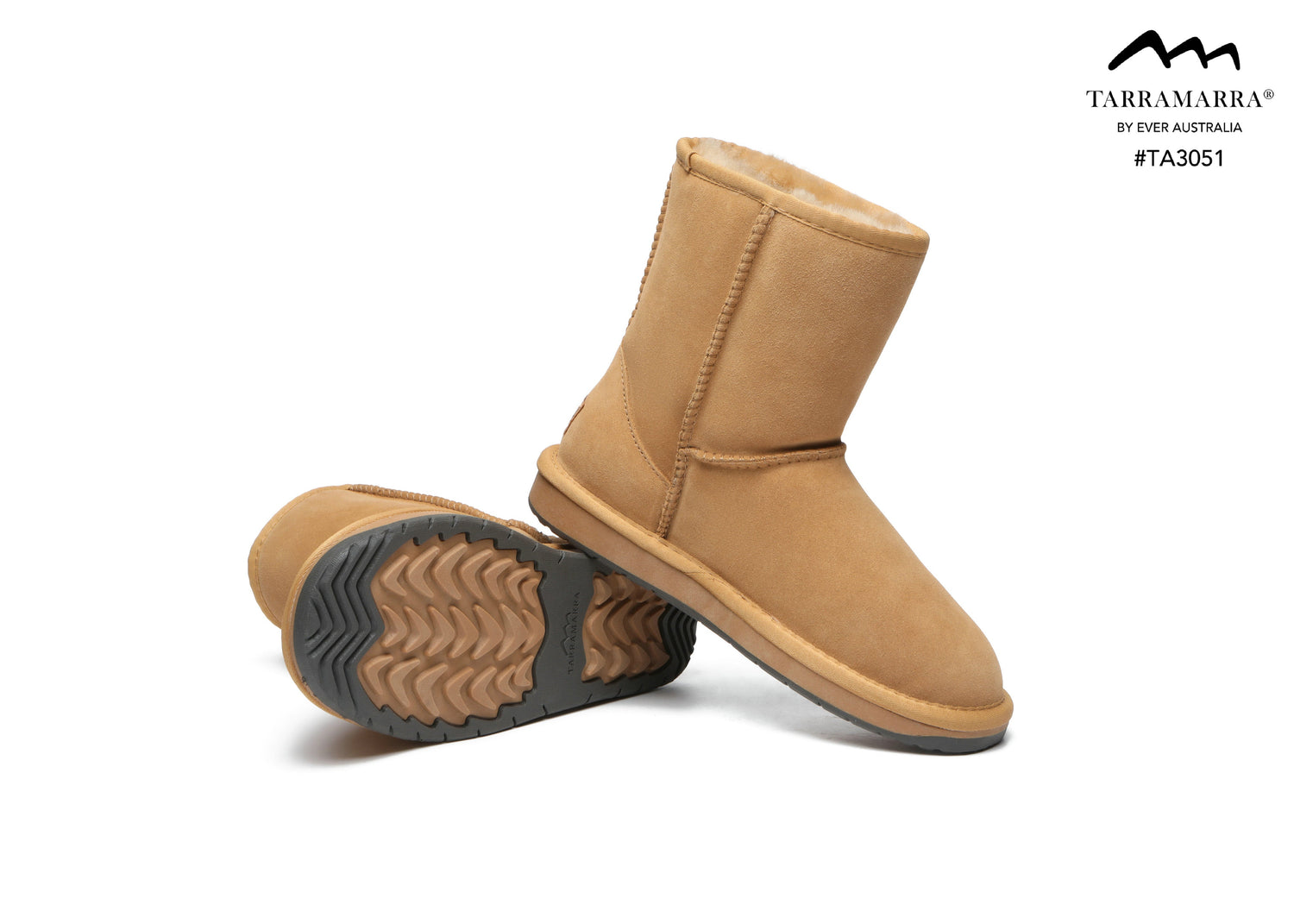 TARRAMARRA Premium Australian Sheepskin Wool Boots Unisex Short Classic Plus-Boots-PEROZ Accessories