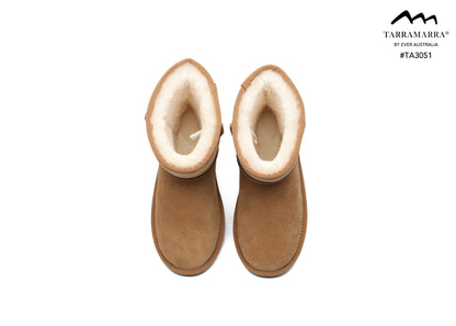 TARRAMARRA Premium Australian Sheepskin Wool Boots Unisex Short Classic Plus-Boots-PEROZ Accessories