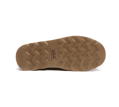 Australian Shepherd Ugg Mini Platform Boots Thick Bottom Ronnie-Boots-PEROZ Accessories