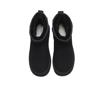 Australian Shepherd UGG Thick Bottom Mini Classic-Boots-PEROZ Accessories