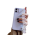 Anymob iPhone Purple Crystal Bracelet Silicone Case Soft Back Cover-Mobile Phone Cases-PEROZ Accessories