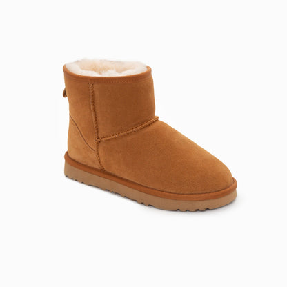 Ugg Boots Genuine Australian Sheepskin Unisex Mini Classic Suede (Large Size)-Boots-PEROZ Accessories