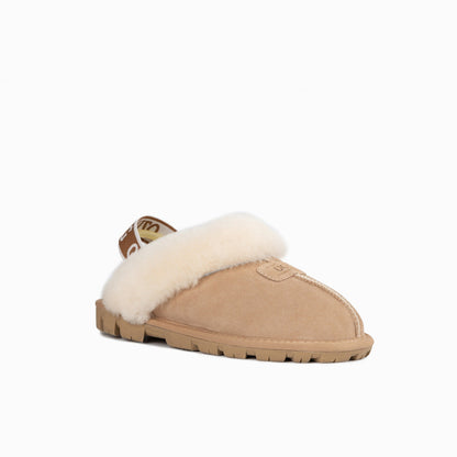 Ugg Coquette Slipper (Elastic Backstrap) (Water Resistant)-Boots-PEROZ Accessories