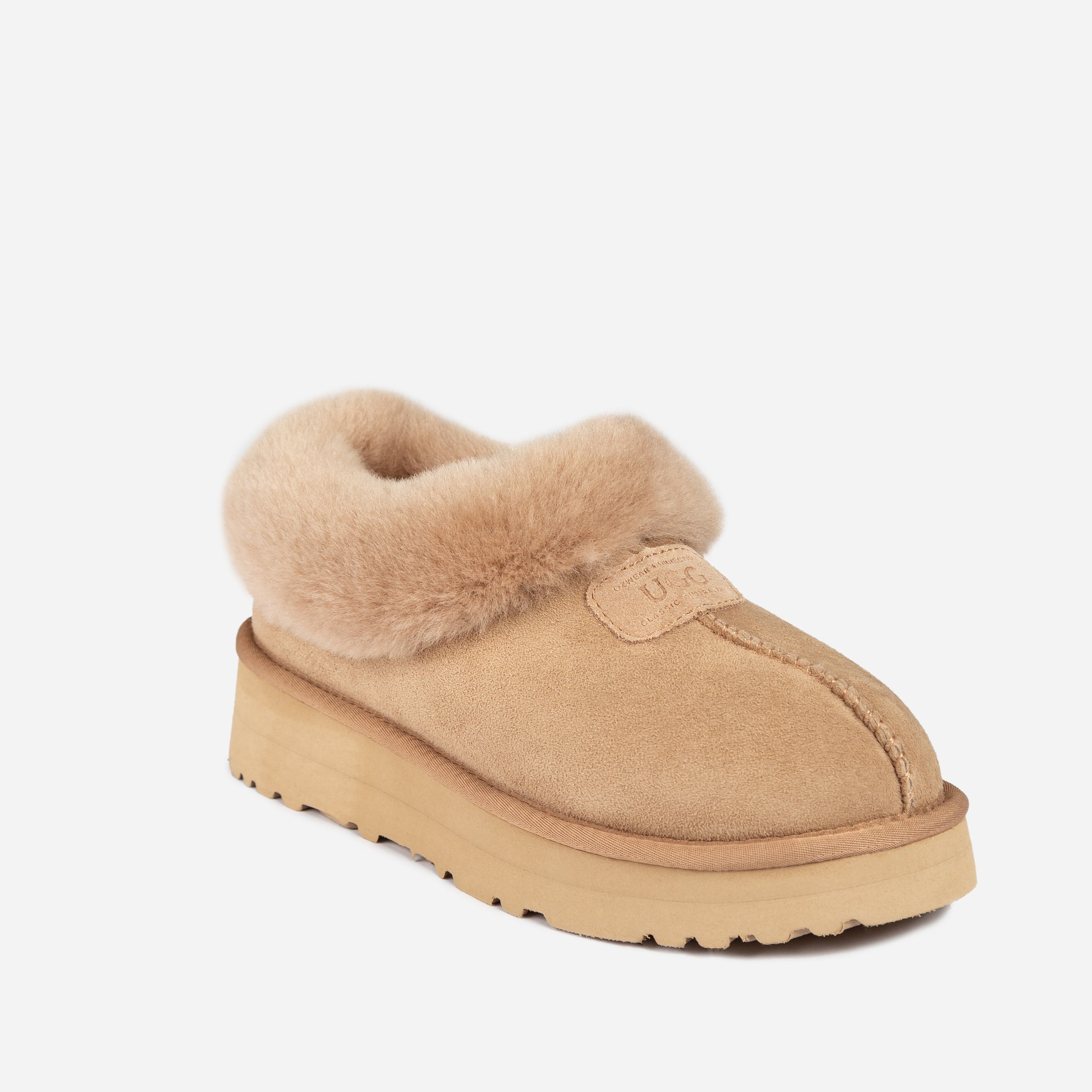 Ugg Daniela Ankle Platform Boots-Boots-PEROZ Accessories