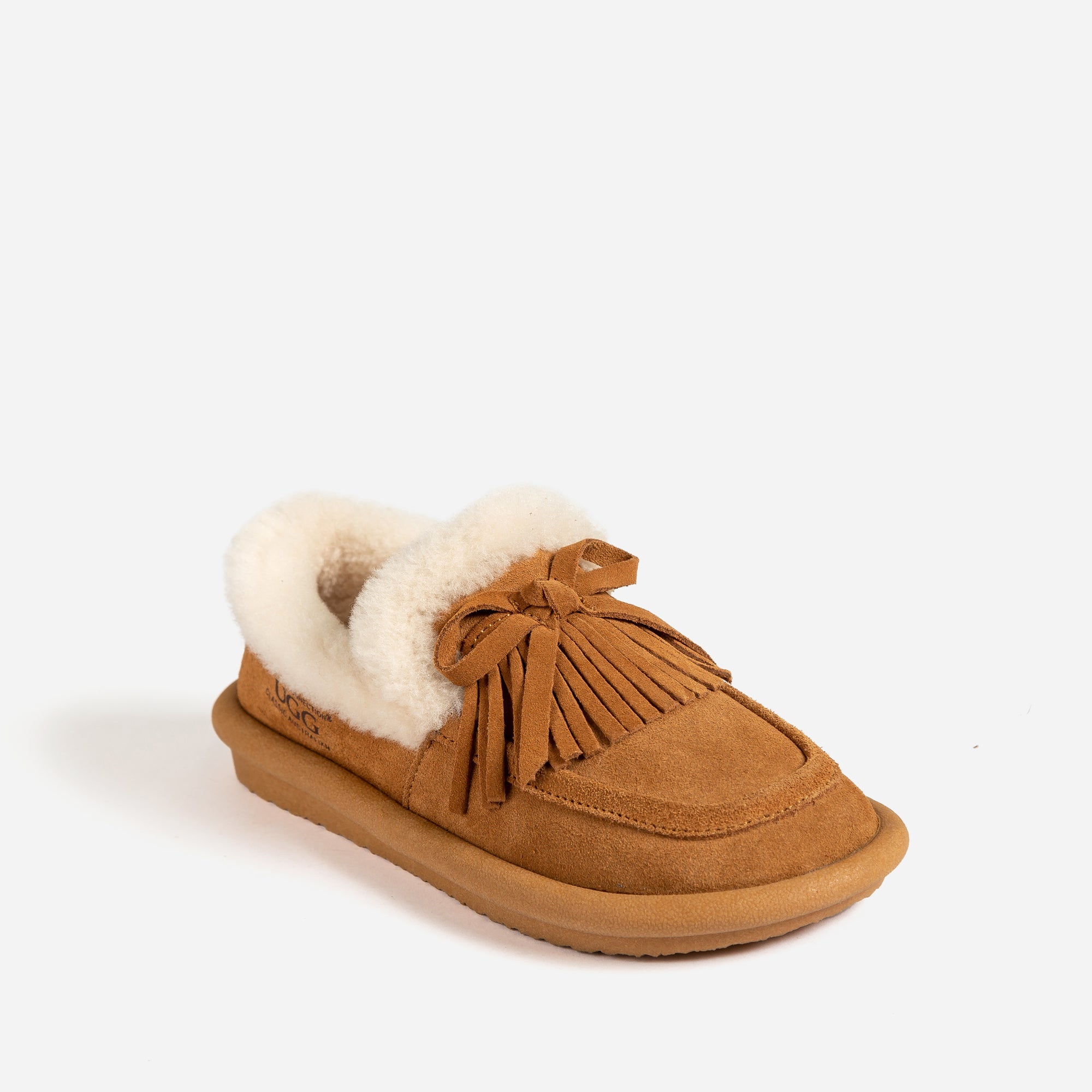 Ugg Deanna Tassel Loafer-Boots-PEROZ Accessories