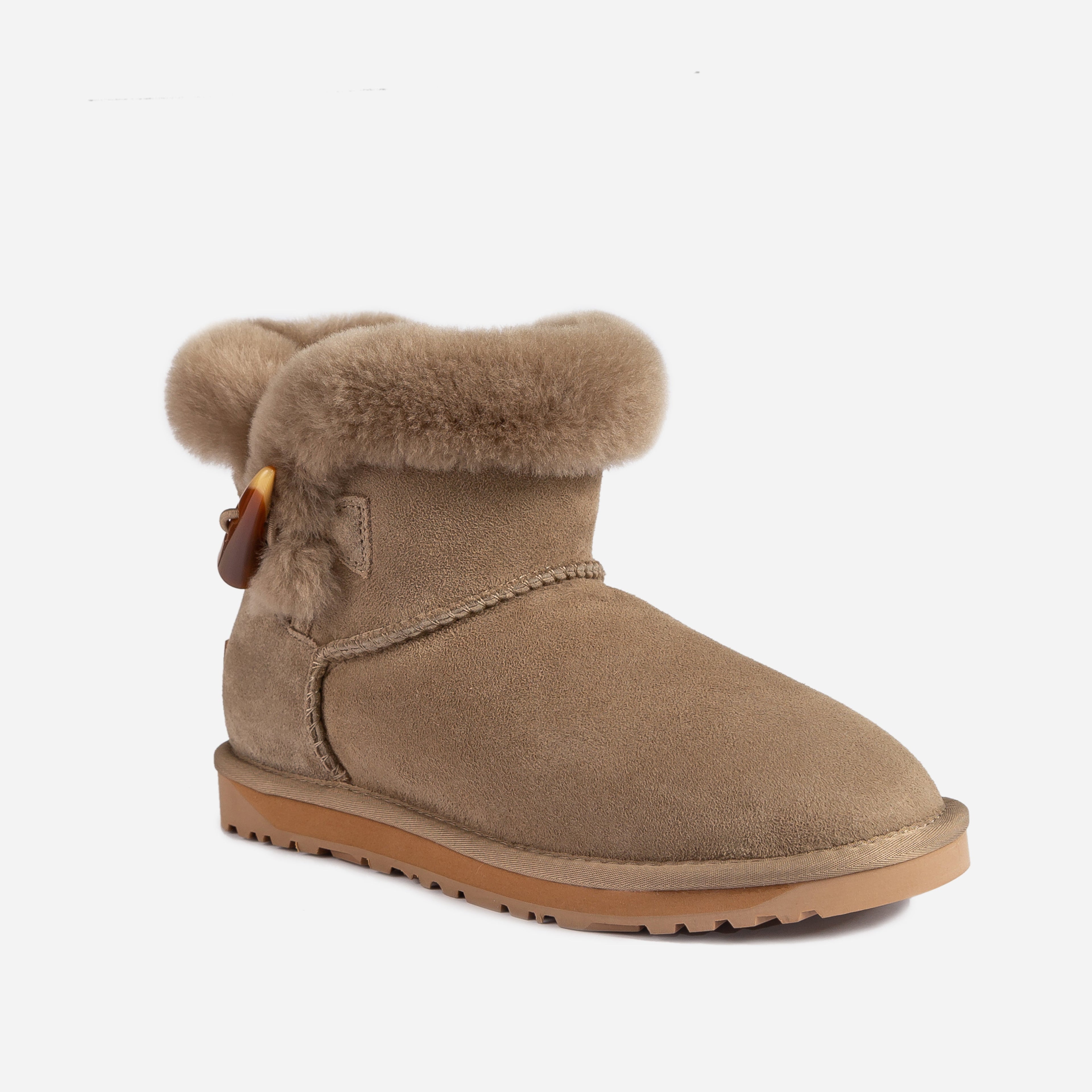 Ugg Horns Button Mini Boots-Boots-PEROZ Accessories