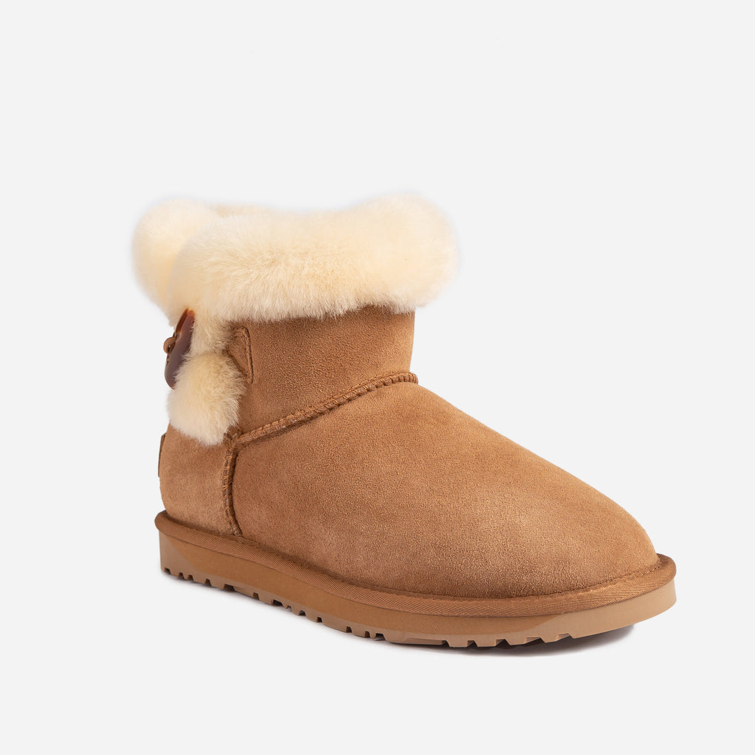 Ugg Horns Button Mini Boots-Boots-PEROZ Accessories