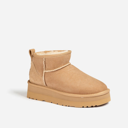 Ugg Classic Platform Ultra Mini Boots (Water Resistant)-Boots-PEROZ Accessories
