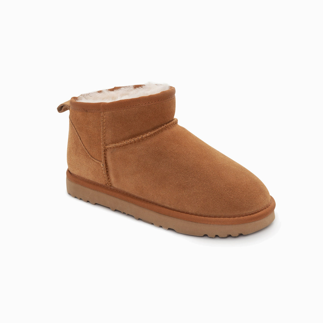 Ugg Boots Genuine Australian Sheepskin Unisex Ankle Classic Suede-Boots-PEROZ Accessories