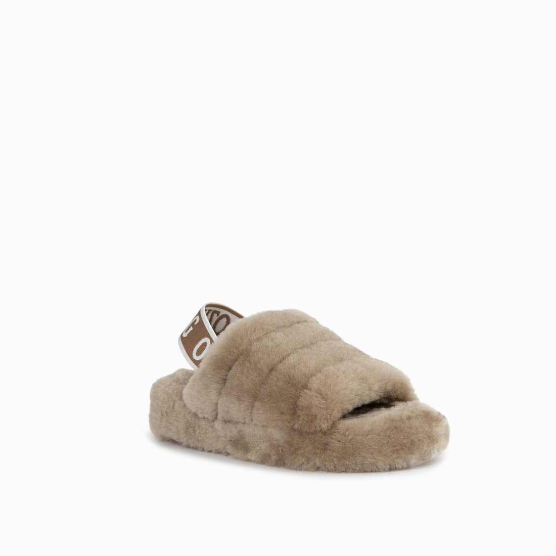 Ugg Kids Brooklyn Fluff Slide-Slides-PEROZ Accessories