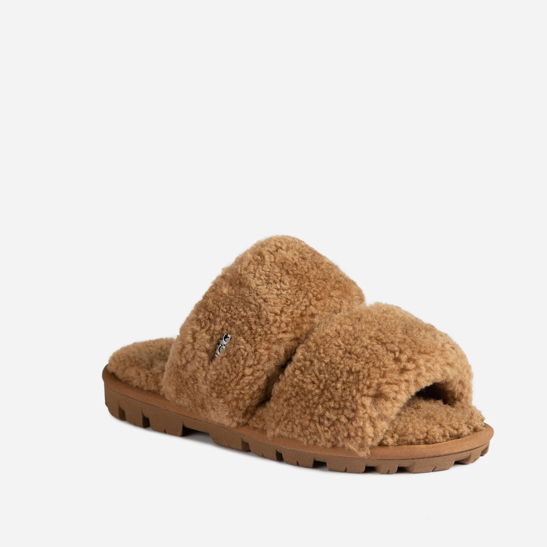 Ugg Evelyn Curly Slide-Boots-PEROZ Accessories