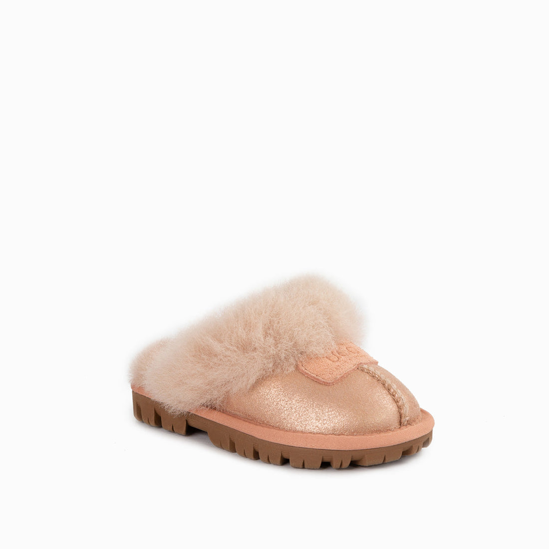 Ugg Kids Coquette Metallic Slipper-Slippers-PEROZ Accessories