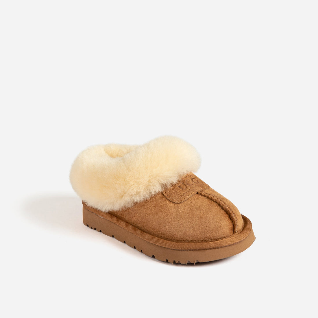 Ugg Kids Brisbane Shearling Slipper-Kid Boots-PEROZ Accessories