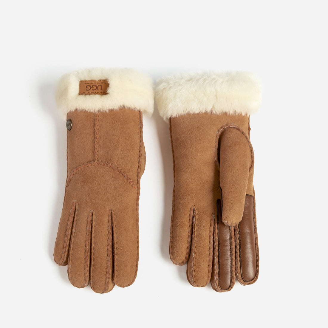 Ugg Sheepskin Touch Screen Gloves-Gloves-PEROZ Accessories