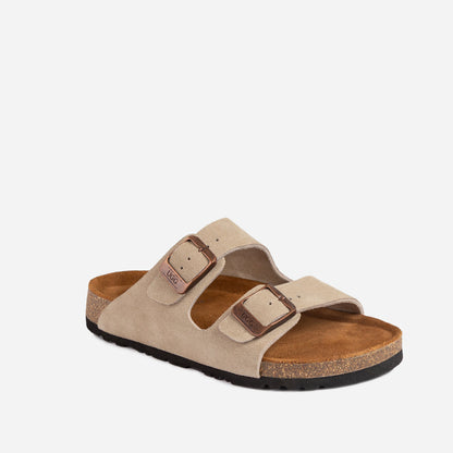 Ozugg Aussie Victoria Suede Leather Unisex Slipper-Moccasins-PEROZ Accessories