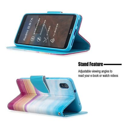 Anymob Xiaomi Redmi Leather Case Flip Fashionable Sky Paint Cover Wallet-Mobile Phone Cases-PEROZ Accessories