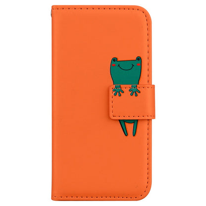 Anymob Huawei Honor Orange Leather Case Flip Wallet Back Cover Phone Shell-PEROZ Accessories