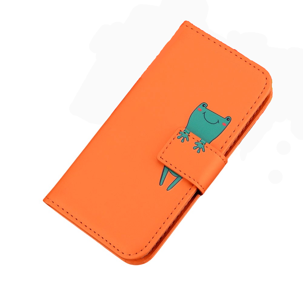 Anymob Samsung Orange Fog Phone Case Back Cover Leather Phone Protection-Mobile Phone Cases-PEROZ Accessories