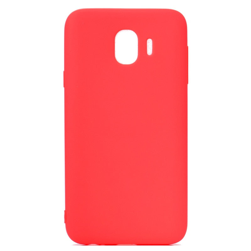 Anymob Samsung Magenta Silicone Candy Color Case Phone Cover-Mobile Phone Cases-PEROZ Accessories