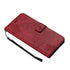 Anymob Samsung Red Flip Leather Case Wallet Cover Stand Phone Protection-Mobile Phone Cases-PEROZ Accessories