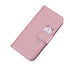Anymob Xiaomi Redmi Pink Flip Leather Cases Cute Cartoon Cat Wallet Cover Shell-Mobile Phone Cases-PEROZ Accessories