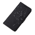 Anymob Huawei Case Black 3D Feather Embossed Leather Flip Cover-PEROZ Accessories