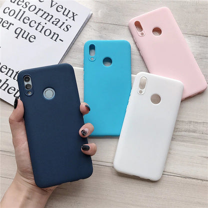 Anymob Huawei Matte Light Pink Candy Color Mobile Phone Case-PEROZ Accessories