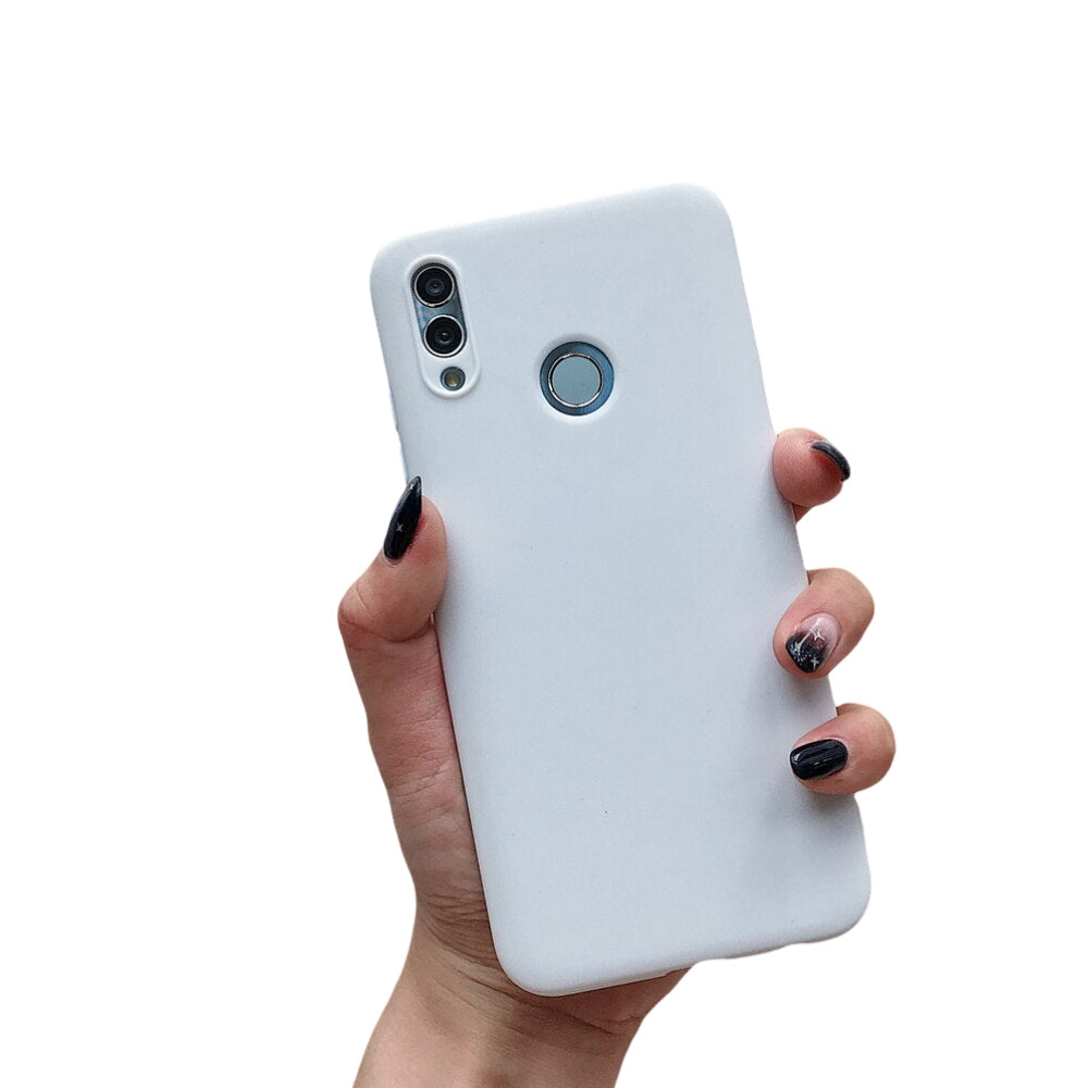Anymob Samsung White Candy Colored Jelly Silicone Mobile Phone Protective Case-Mobile Phone Cases-PEROZ Accessories