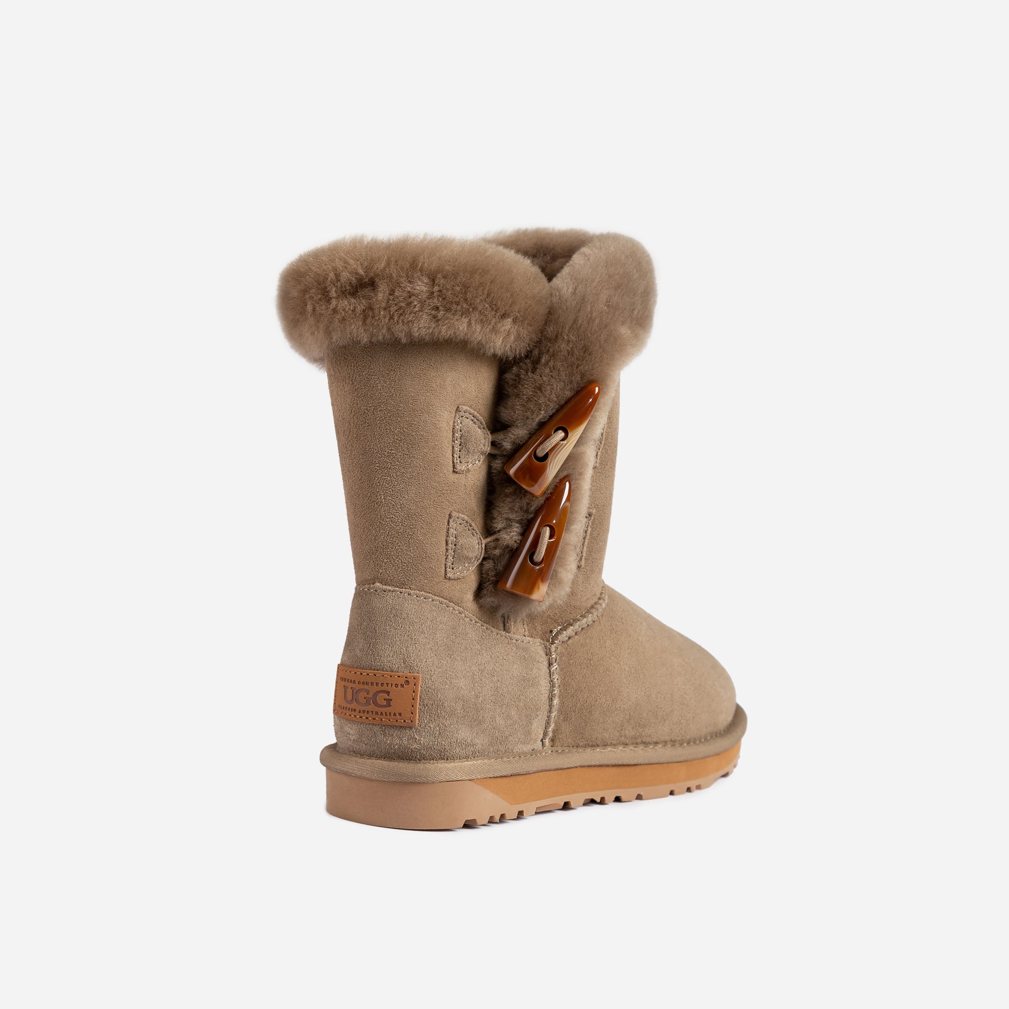 Ugg Horns Button Boots-Boots-PEROZ Accessories