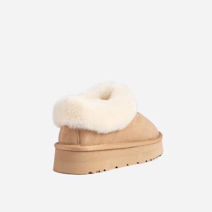 Ugg Daniela Ankle Platform Boots-Boots-PEROZ Accessories