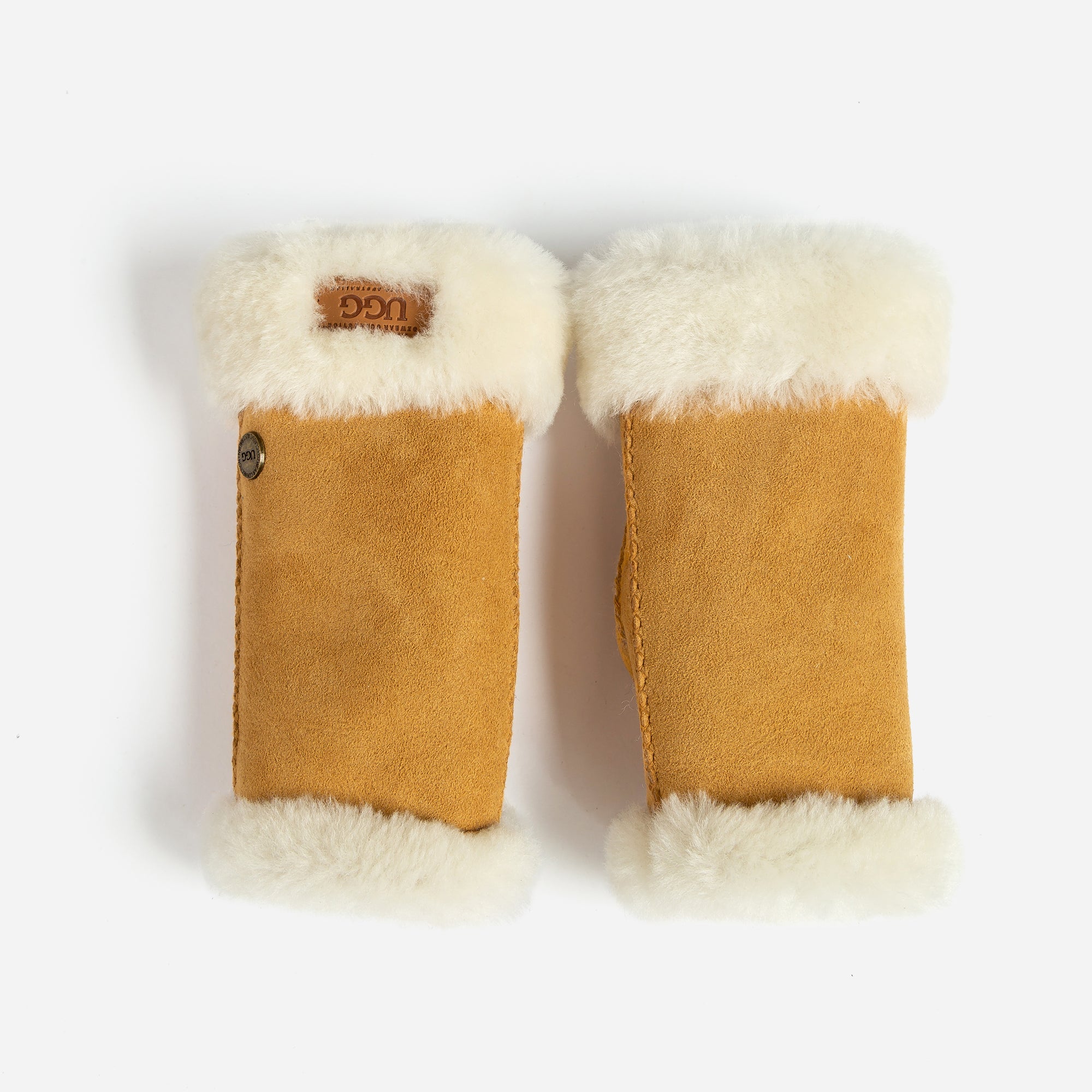 Ugg Fingerless Mittens-Gloves-PEROZ Accessories