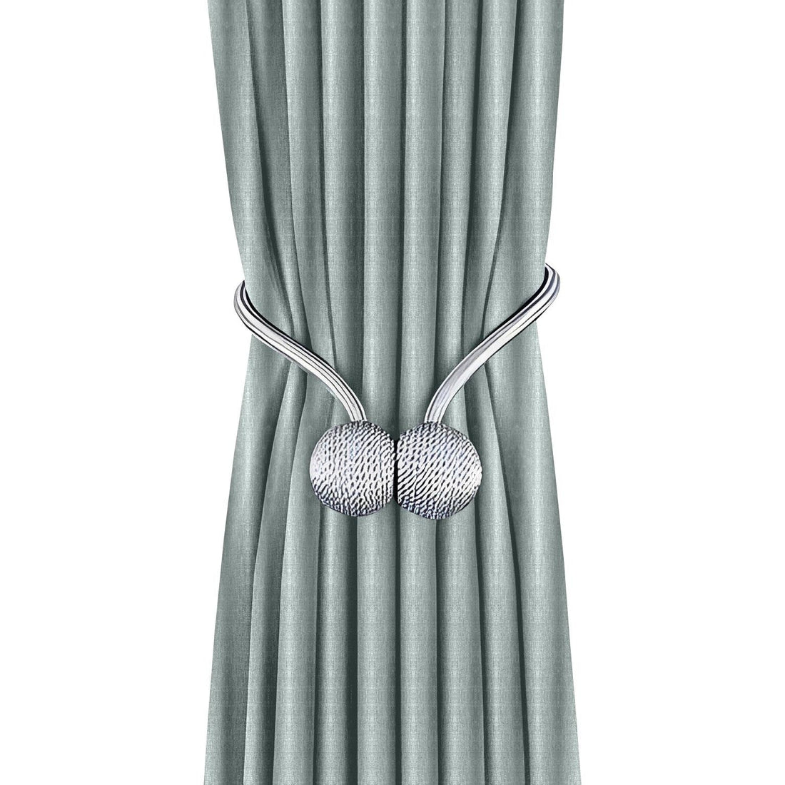 Anyhouz Curtains 100cm Green Premium Plain Design Window Drape Curtains for Beedroom Living Room-Curtains &amp; Drapes-PEROZ Accessories