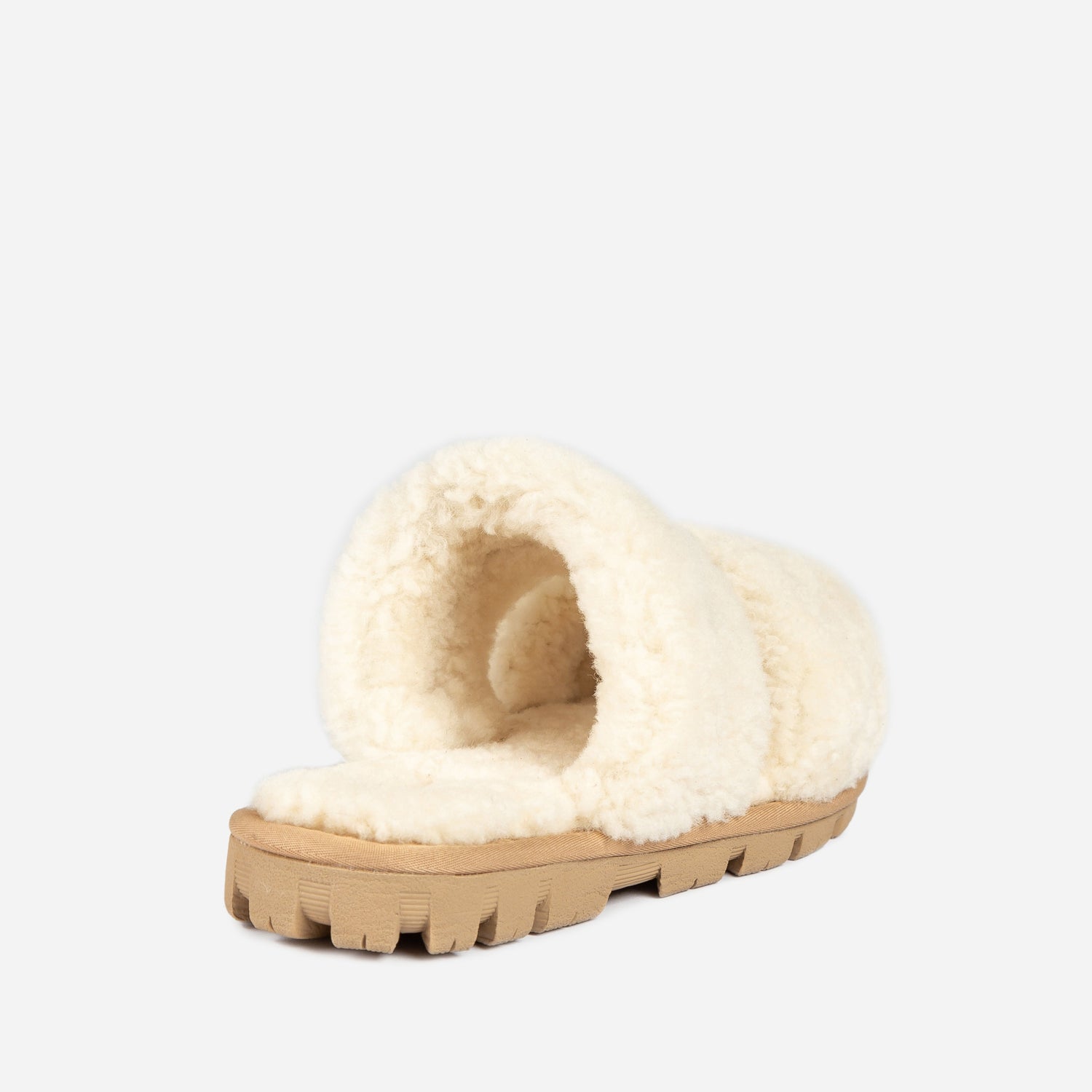 Ugg Evelyn Curly Slide-Boots-PEROZ Accessories