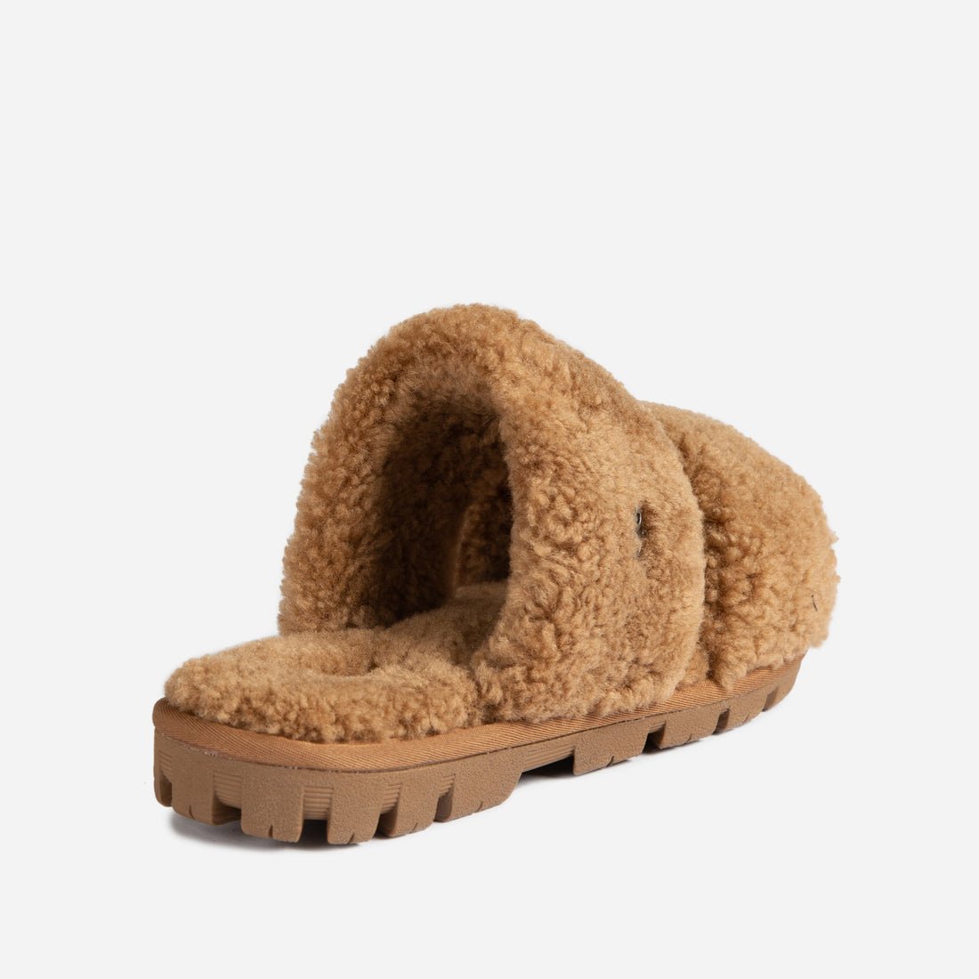 Ugg Evelyn Curly Slide-Boots-PEROZ Accessories
