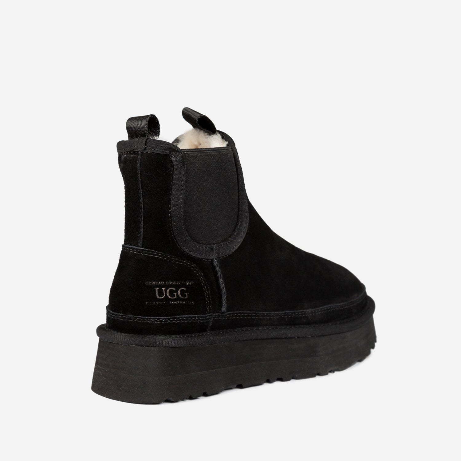 Ugg Platform Chelsea Boots-Boots-PEROZ Accessories